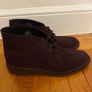 Clarks Desert Boot - Burgundy - Size 11
